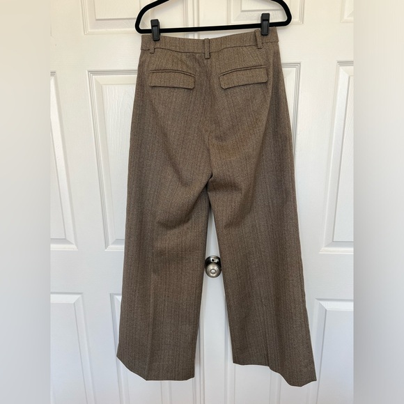 NWT Wide Leg Italian Wool Dress Pants - Picture 5 of 6